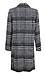 Single Button Plaid Coat Thumb 2