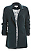 Skies are Blue Ruched  Sleeve Blazer Jacket Thumb 1