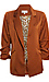 Ruched Three Quarter Sleeve Blazer Thumb 1