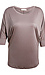 Nina Dolman Round Neck Modal Jersey Top Thumb 1