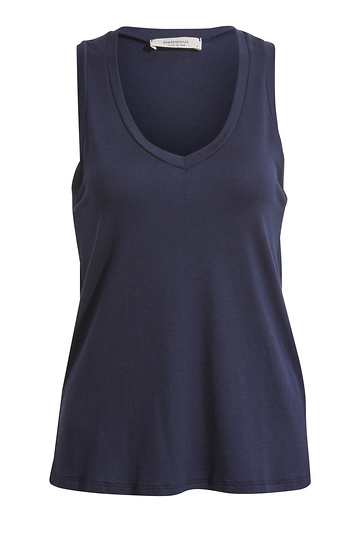 V-Neck Modal Sleeveless Top Slide 1