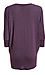 Nadia Quarter Sleeve Dolman V-Neck Hacci Top Thumb 2