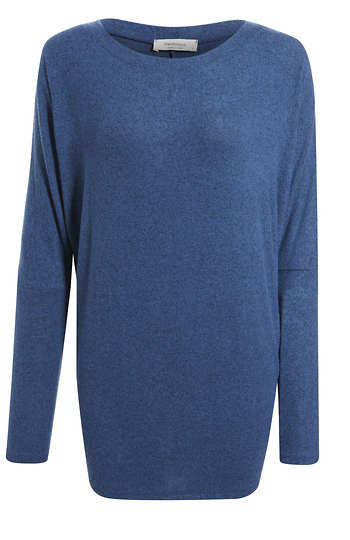 Stella Brushed Long Sleeve Dolman Top Slide 1