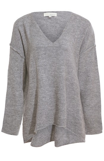 V-Neck Long Sleeve Slide 1