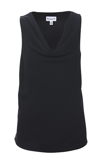 Veronica M Cowl Neck Top Slide 1