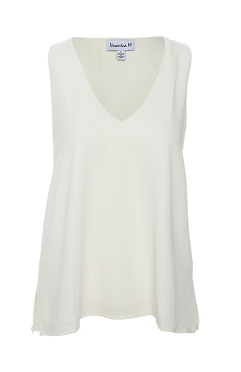 Veronica M V-Neck Top Slide 1