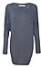 Boat Neck Long Sleeve Hacci Top Thumb 1