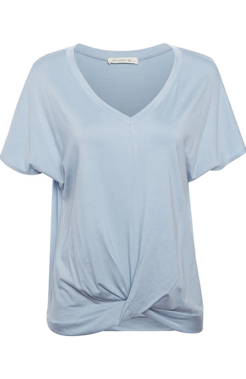 Hazel Twist Front V-Tee Slide 1