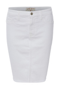 Jen 7 Pencil Skirt with Frayed Hem