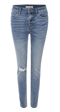 Flying Monkey Mid Rise Crop Skinny