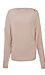 Katie Zipped Boat Neck Long Sleeve Top Thumb 1