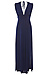 Veronica M Deep V Maxi Dress Thumb 1