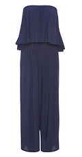 Strapless Wide Leg Jumpsuit