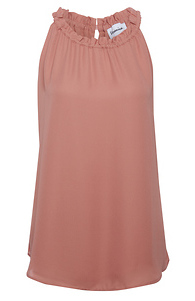 Victoria Sleeveless Ruffle Top Slide 1