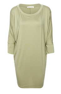 Nina Dolman Round Neck Modal Jersey Top Slide 1