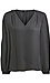 V-Neck Long Sleeve Blouse Thumb 1