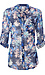 KUT from the Kloth Button Front Long Sleeve Sheer Blouse Thumb 1
