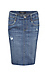 Liverpool Pull On Denim Pencil Skirt Thumb 1