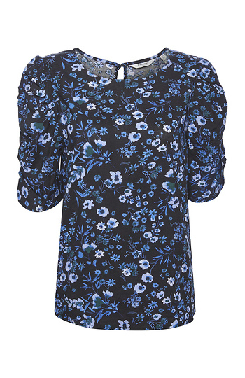 B. Young Floral Printed Blouse Slide 1