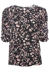 B. Young Floral Printed Blouse Slide 1