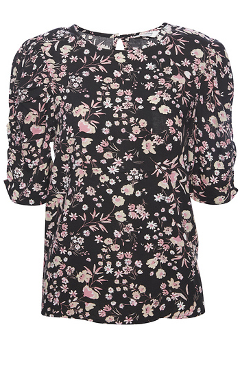 B. Young Floral Printed Blouse Slide 1