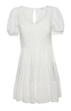 Short Sleeve Eyelet Dress