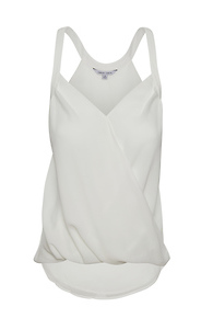Surplice Halter Style Blouse Slide 1