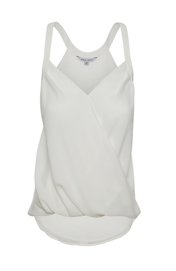 Surplice Halter Style Blouse Slide 1