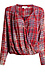 Surplice Plaid Top Thumb 1
