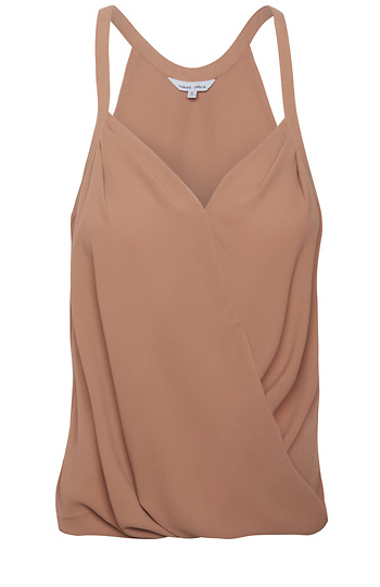 Surplice Halter Style Blouse Slide 1