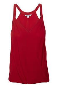 Surplice Halter Style Blouse Slide 1
