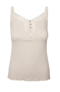 Casual Lace Trim Top Slide 1