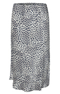 Leopard Print Midi Skirt