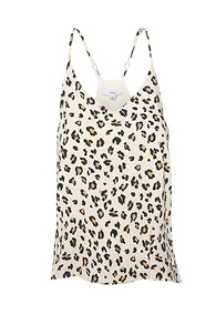 V-Neck Leopard Print Cami Slide 1
