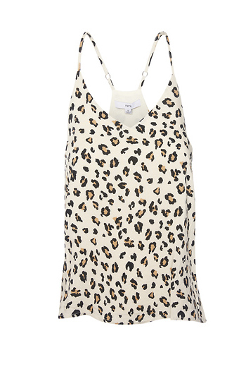 V-Neck Leopard Print Cami Slide 1