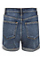 Sneak Peek Distressed Cuffed Denim Short Thumb 2
