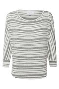 3/4 Sleeve Striped Top