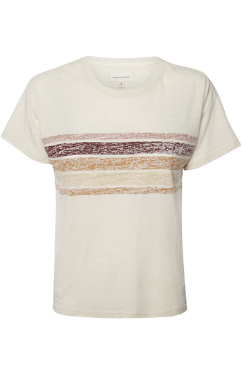 Thread & Supply Stripe Detail Tee Slide 1