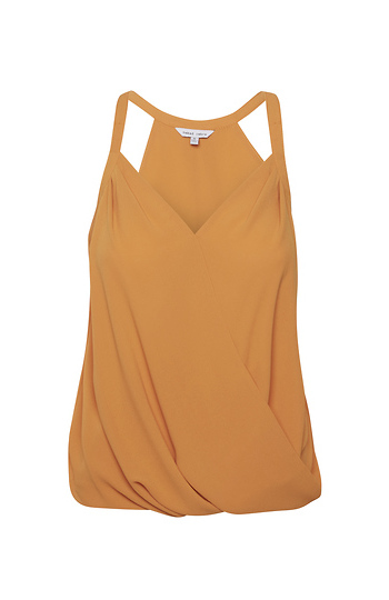 Surplice Halter Style Blouse Slide 1