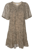 Short Sleeve Printed Dress