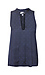 Veronica M Sleeveless Pleated Neck Top Thumb 1