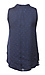 Veronica M Sleeveless Pleated Neck Top Thumb 2