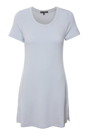 Super Soft Short Sleeve Lounge Dress Slide 1