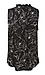 Sleeveless Split Neck Printed Tank Thumb 2