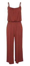 Cropped Spaghetti Strap Jumpsuit