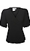 ICHI Puff Sleeve Wrap Top Thumb 1