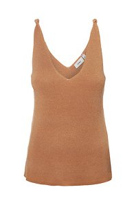 ICHI Knot Knit Tank Top Slide 1