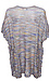 Democracy V Neck Crochet Poncho Thumb 2
