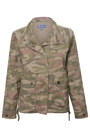 Democracy Zip Up Camo Jacket Slide 1