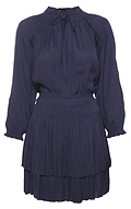 Current Air Long Sleeve Pleated Dress